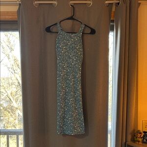 Patagonia Blue Floral Midi Dress
